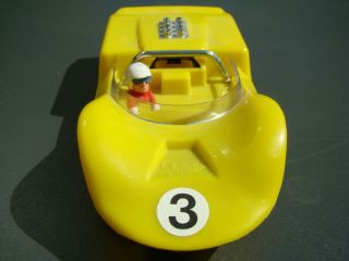 Very rare Swiss made Kitty 1:24 La Cucaracha MK II Spider slot car yellow 9