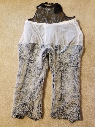 Chuck E Cheese Costume Parts - Fur Legs And Fat Suit - Very Rare - Cosplay Fnaf