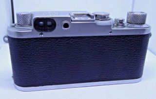 Vintage 1951/52 LEICA IIIF Rangefinder Camera Body Serial Number 557575 3