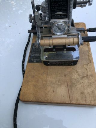 Kingsley Hot Foil Stamping Machine Vintage 3