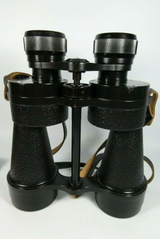 Old Vintage ROSS LONDON STEPMUR 10X50 Binoculars 5