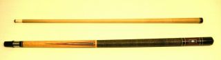Vintage Mali 4 Point Pool Cue Stick With Action Hard Case