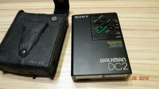 Vintage Sony Professional Walkman WM - DC2 Cassette Player,  gift 2