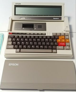 Vintage Epson PX - 8 Portable Computer with MicroCassette Geneva Model H101A 5