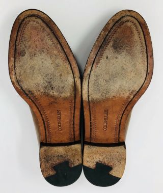 Vintage COLE HAAN Tan Moc Mocassin Toe Tassel Loafers Shoes USA Mens Sz 9.  5 D 7