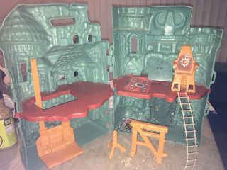 Motu He - Man Castle Grayskull Near Complete Vintage 1980s Playset