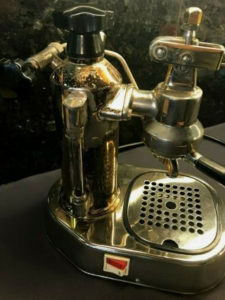 Vintage La Pavoni Europiccola Espresso Coffee Lever Machine 3