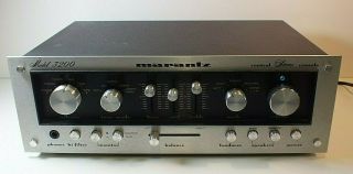 Vintage Marantz Model 3200 Stereo Control Console Receiver Audiophile Ms73