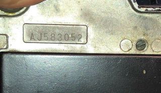 1950 VTG Singer Featherweight 221 Sewing Machine Case Pedal AJ583052 8