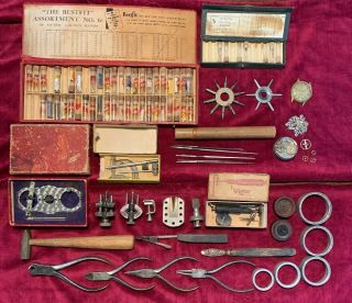 Vintage Estate Watch Makers Tool / Repair Kit