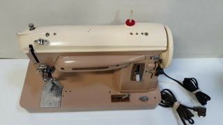 Singer Slant Needle Sewing Machine 404 Straight Stitch Vintage 7