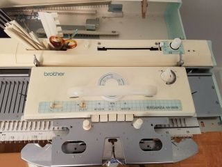 VINTAGE ELEGANZA BROTHER KH - 260E KNITTING MACHINE,  See the photos NR 4