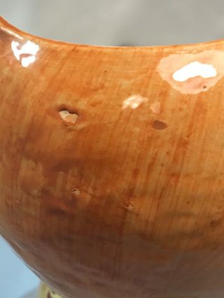 Rare HTF Mid - Century 16” Horchow Ceramic Italian Head Man Head Bust Vase Planter 12
