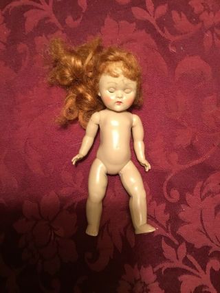 Vintage Vogue Strung Ginny With Red Hair - Ginny Doll