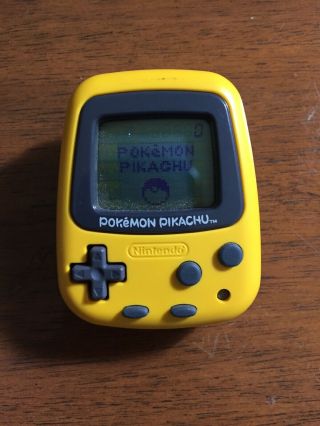 Nintendo Pokemon Pikachu Game Freak Vintage Nano Virtual Pet Pedometer