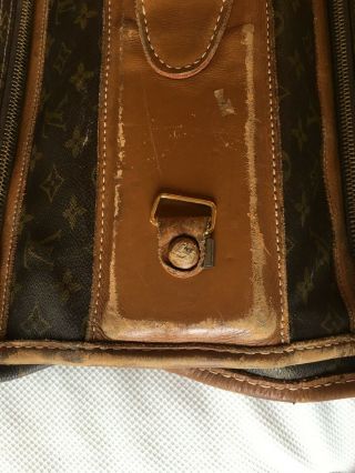Authentic Vintage Louis Vuitton Large Monogram Travel Garment Bag 6