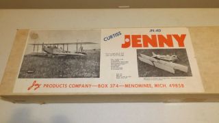 Joy Model Products Curtiss Jn - 4d Jenny Oop Rare Vintage Wood Kit