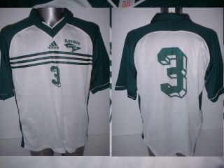 Slovenija Adidas Slovenia Xl Vintage Football Soccer Shirt Jersey Trikot Match 3