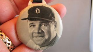 Rare 1935 Babe Ruth Boston Braves Celluloid Score Keeper Watch Fob