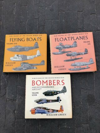 Vintage War Planes Of The Second World War Complete Set Of Ten 3