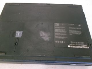 Vintage IBM ThinkPad 760ELD Notebook Laptop 1997 Type 9547 6