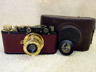 Leica Ii (d) Kriegsmarine Eigentum Wwii Vintage Russian 35mm Rf Camera