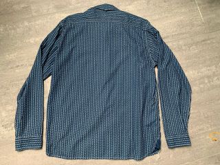 RUNABOUT VINTAGE STYLE LS SHIRT MADE IN USA FROM JAPAN FABRIC SZ L - 2