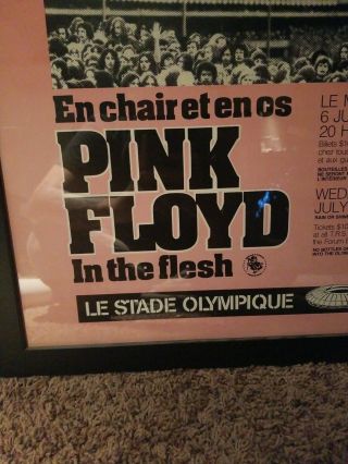 Pink Floyd Olympic Stadium Animals Tour 77 Concert Poster Rare The Wall 2