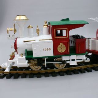 Vintage 1990 Kalamazoo Trains G - Scale Christmas Ornament Express Train Set USA 4