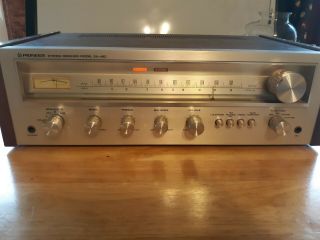 Vintage Pioneer Stereo Receiver Model Sx - 450 In Good