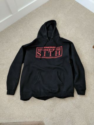 Vintage Star Wars Revenge Of The Sith Hoodie Sweatshirt Size Xxl 2005 Promo