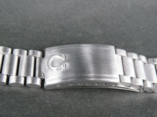 Vintage Omega 1174 20mm 676 Stainless Steel Ss Authentic Mens Watch Band Strap