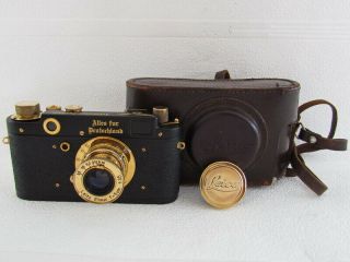 Leica Ii (d) Luftwaffe Wwii Vintage Russian 35mm Camera