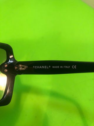 Vintage Chanel Sunglasses 5065 Black Shield VERY RARE 6