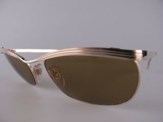 Vintage 60s Rodenstock 1/20 12k Gold Filled Sunglasses Medium Made In Germany