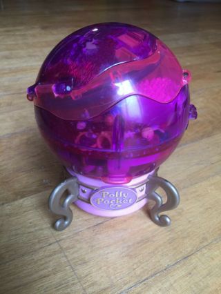 Vintage 1996 Polly Pocket Vintage Almost Complete Magic Ball 4 Dolls Jewels, 4