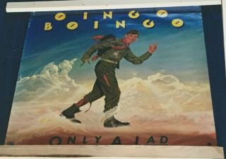 Vintage Oingo Boingo Only A Lad 1981 Promo Poster Danny Elfman 24x24