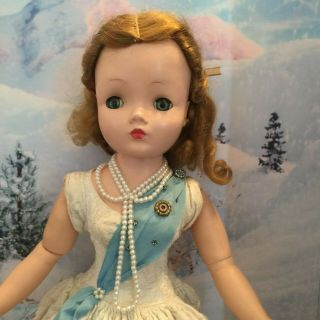 Htf Vintage Madame Alexander 20 " Doll Cissy Queen Tlc