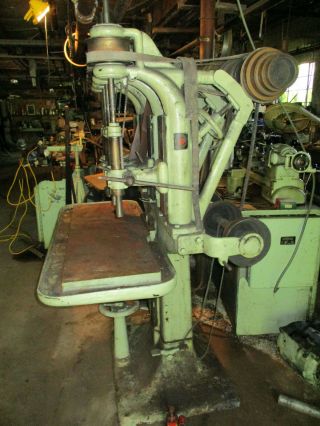 Vintage Leland - Gifford 4 Four Spindle Drill Press Machine Quad 3 ' x5 ' 5