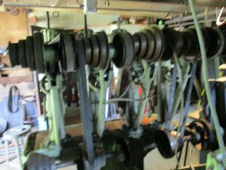 Vintage Leland - Gifford 4 Four Spindle Drill Press Machine Quad 3 ' x5 ' 9
