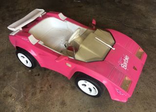 Power Wheels Vintage Barbie Lamborghini Powered Ride - On Car 3