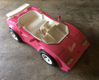 Power Wheels Vintage Barbie Lamborghini Powered Ride - On Car 4