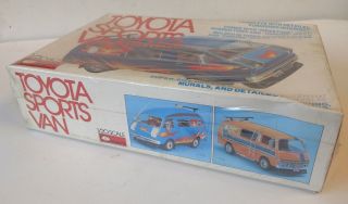 MIB MiniCraft Toyota Sports Van 1/20 Scale Plastic Vintage Model Kit Yota 3