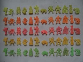 Mutant Monsters Cereal Premium Toys Peru Halloween Complete Rare 1992 Mimp