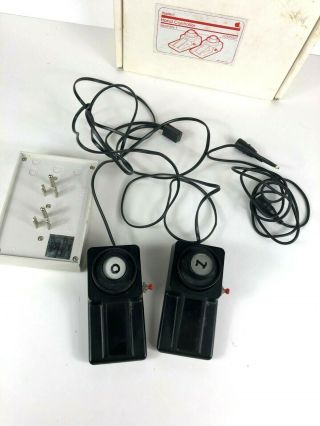 RARE Vintage Apple II Hand Controllers A2M007 with Box 2