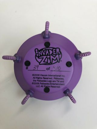 Invader Zim Voot Cruiser Ultra Rare Collectible Statue Nickelodeon Gir Palisades 3