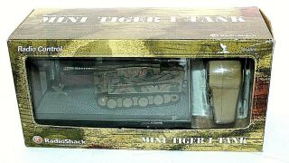 Vintage Radio Shack Mini Tiger 1 Remote Control Tank Rc 60 - 4366 Open Box