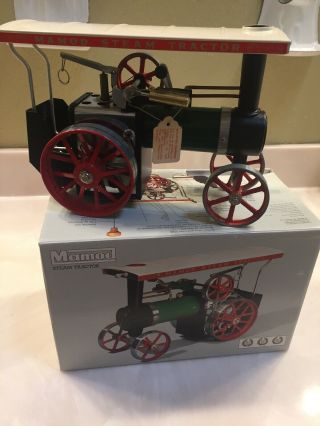 Vintage Mamod Steam Tractor Te1a Unfired & Complete With Box