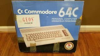 Vintage Commodore 64C Personal Computer No Power Cord 3