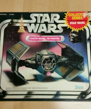 Vintage Star Wars Darth Vader Tie Fighter W/ Box 1979